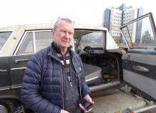 Björn Gossas som åkte i bilen när den krockades 1965