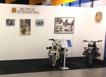 Del av vår monter på mc-mässan