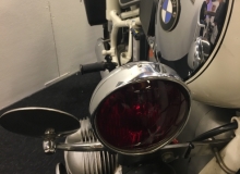 Vacker detaljbild av BMW R69 S från 1968
