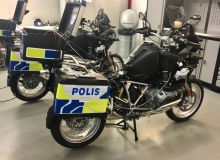 Avplockade BMW ____ får de polisiära systemen monterade